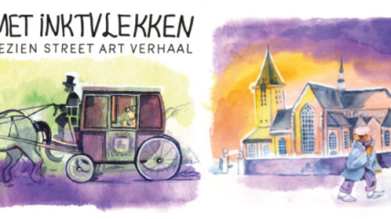 Uitstap Turnhout - Gegidste street-art wandeling "Kind met inktvlekken"